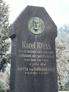 Fotografie hrobu: Karel Kress