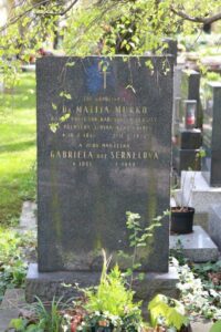 Fotografie hrobu: Matija Murko