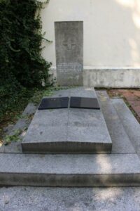 Fotografie hrobu: Josef Havlíček a Marta Jirásková