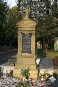 Fotografie hrobu: Karl Wilhelm Lumbe