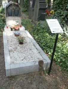 Fotografie hrobu: Jakub Schikaneder