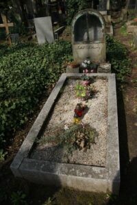 Fotografie hrobu: Jakub Schikaneder