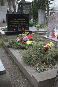 Fotografie hrobu: Jan Karafiát