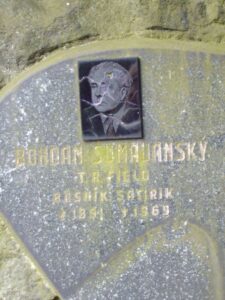 Fotografie hrobu: Bohdan Vojtěch Šumavanský