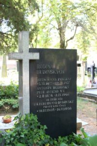 Fotografie hrobu: Ferdinand Budinský