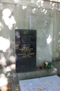 Fotografie hrobu: Jaroslav Bidlo