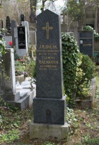 Fotografie hrobu: Jan Balák