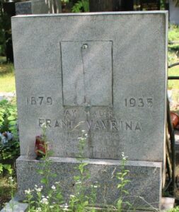 Fotografie hrobu: František Vavřina