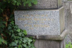 Fotografie hrobu: Emanuel Hruška