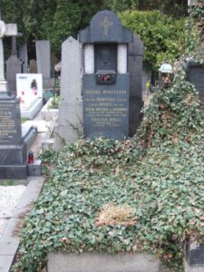 Fotografie hrobu: Josefina Nyklesová