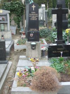 Fotografie hrobu: Karel Slavkovský