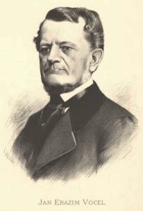 Fotografie hrobu: Jan Erazim Vocel