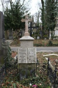 Fotografie hrobu: Antonín Gindely