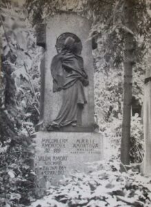 Fotografie hrobu: Vilém Amort