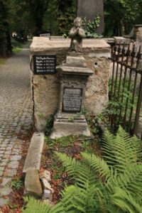 Fotografie hrobu: sourozenci Zimmermannovy