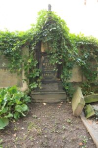 Fotografie hrobu: Josef Wenzig