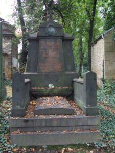 Fotografie hrobu: František Adolf Šubert