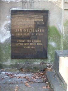 Fotografie hrobu: Jan Mikolášek
