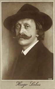 Fotografie hrobu: Hugo Salus