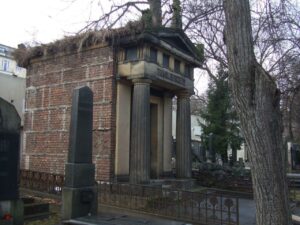 Fotografie hrobu: František Schön a synové