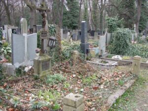 Fotografie hrobu:  chovanky ústavu pro slepé ženy