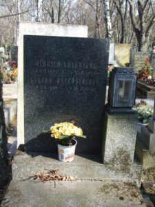 Fotografie hrobu: Slávka Rosenbergová