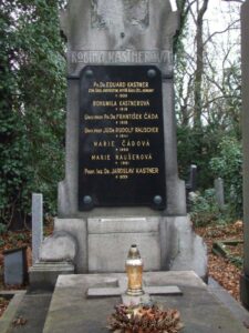 Fotografie hrobu: František Čáda a Rudolf Rauscher