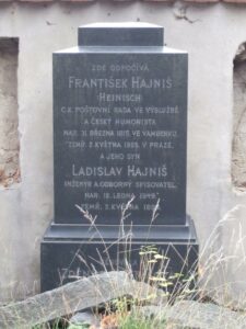 Fotografie hrobu: František Hajniš