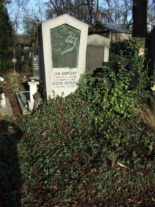 Fotografie hrobu: Jan Kopecký