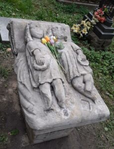 Fotografie hrobu: Františka a Antonie Klenkovy