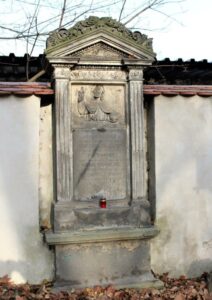 Fotografie hrobu: Josef a Marie Stomeovi