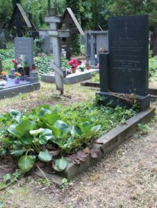 Fotografie hrobu: Maksym Slavinskyj