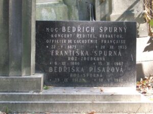 Fotografie hrobu: Bedřich Spurný