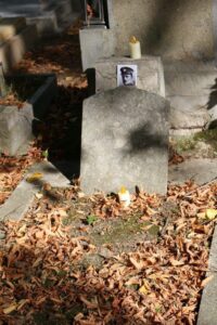 Fotografie hrobu: Jan Škrábal