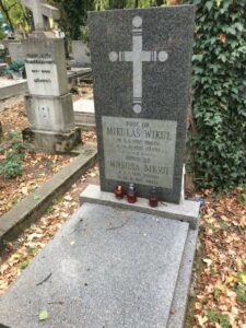 Fotografie hrobu: Mikuláš Wikul