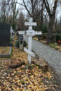 Fotografie hrobu: Olga Arkasová