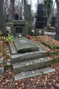 Fotografie hrobu: Karel Liebscher