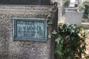 Fotografie hrobu: František Sander