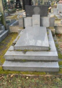 Fotografie hrobu: Čeněk Vosmík