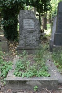 Fotografie hrobu: Richard Kalman