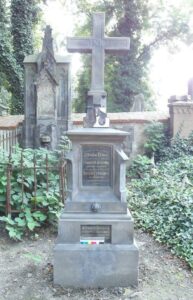 Fotografie hrobu: Eduard Fleissig