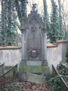 Fotografie hrobu:  du Houx de Dombasle