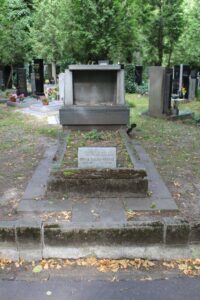 Fotografie hrobu: Marie  Calma Veselá a František Veselý