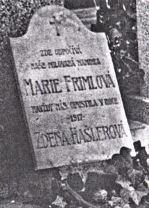 Fotografie hrobu: Zdena Hašlerová