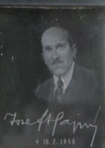 Fotografie hrobu: rodina Hajných