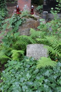 Fotografie hrobu: Vlasta Štáflová