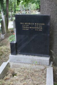 Fotografie hrobu: Bedřich Wiesner
