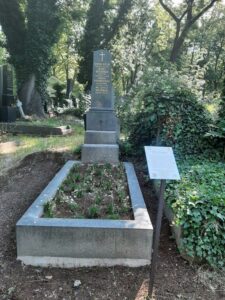 Fotografie hrobu: Bedřich Münzberger