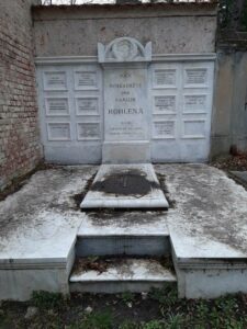 Fotografie hrobu: Antonín Viktor Barvitius