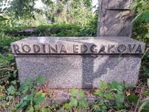 Fotografie hrobu: Emil Edgar